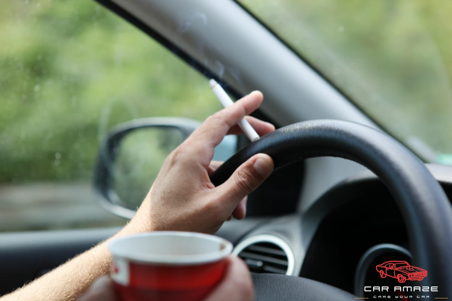 Avoid smoking in the car - Keep new car smell