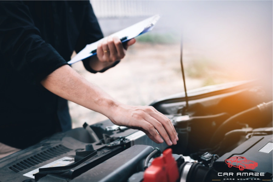 Do detailed Inspection when trade in car