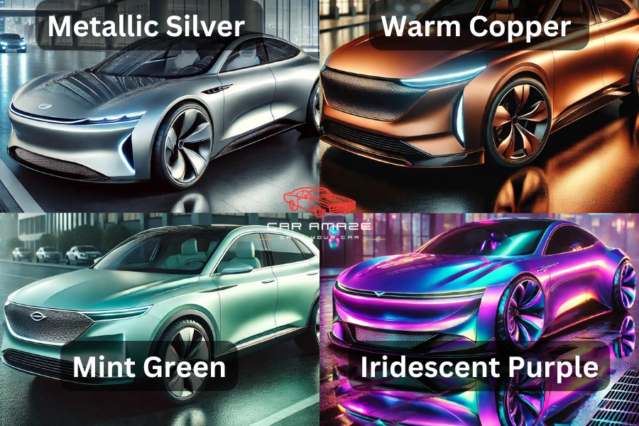 Car wrap colors seven to ten