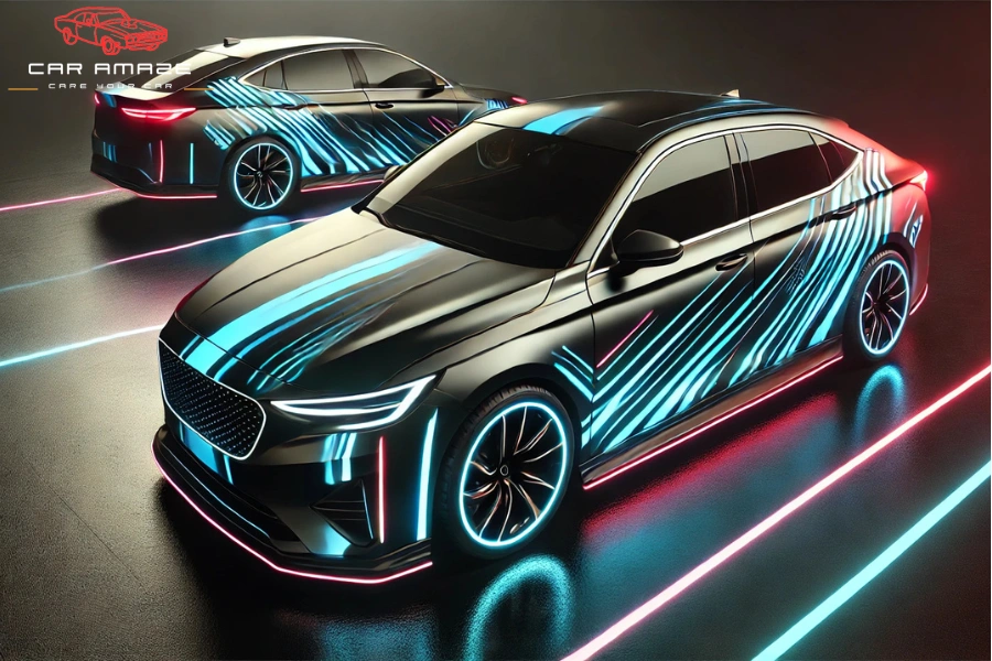 Glow in dark car wrap ideas