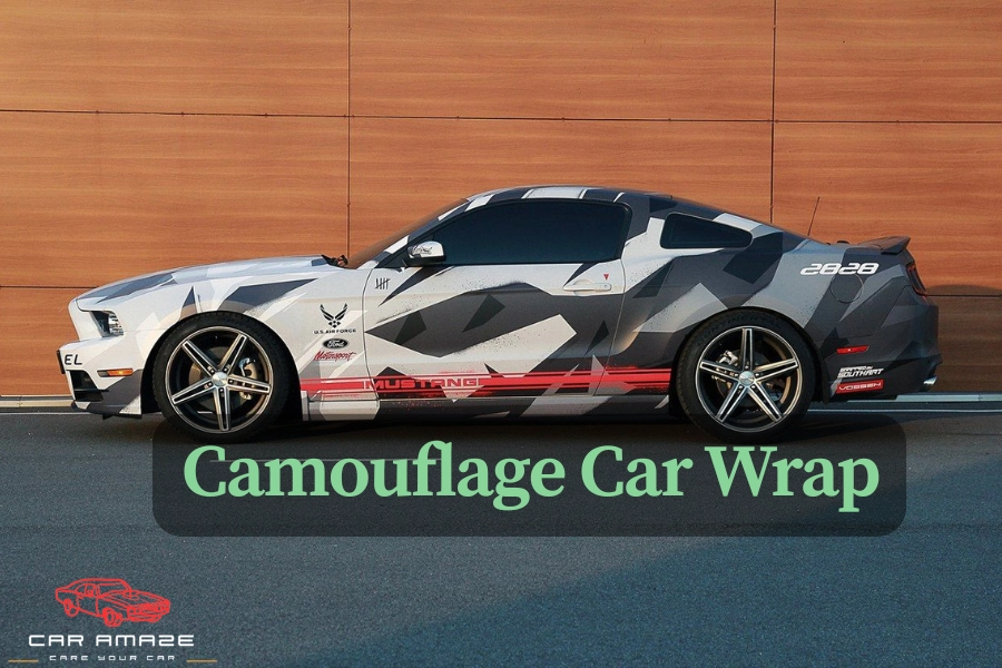 Camouflage Car Wrap