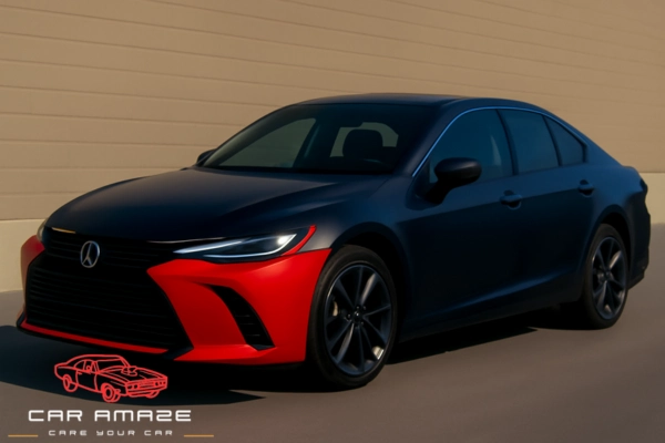 Creative split-color bumper partial vinyl wrap ideas