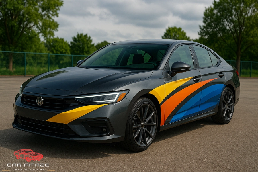 Gloss vs matte vinyl wrap for partial designing