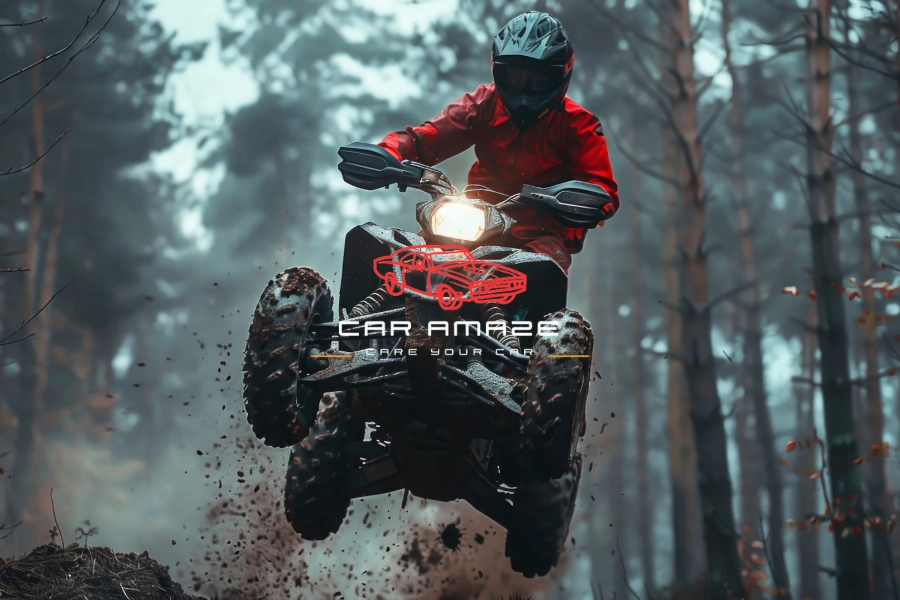Polaris Ranger Windshield protects from mud and water splashes