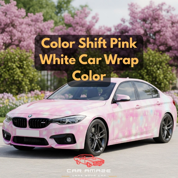 Color shift pink white