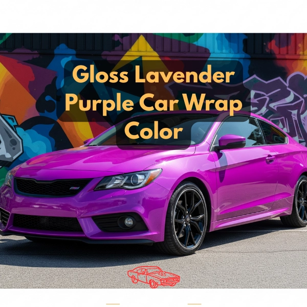 Gloss lavender purple best car wrap colors
