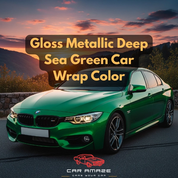 Gloss metallic deep sea green