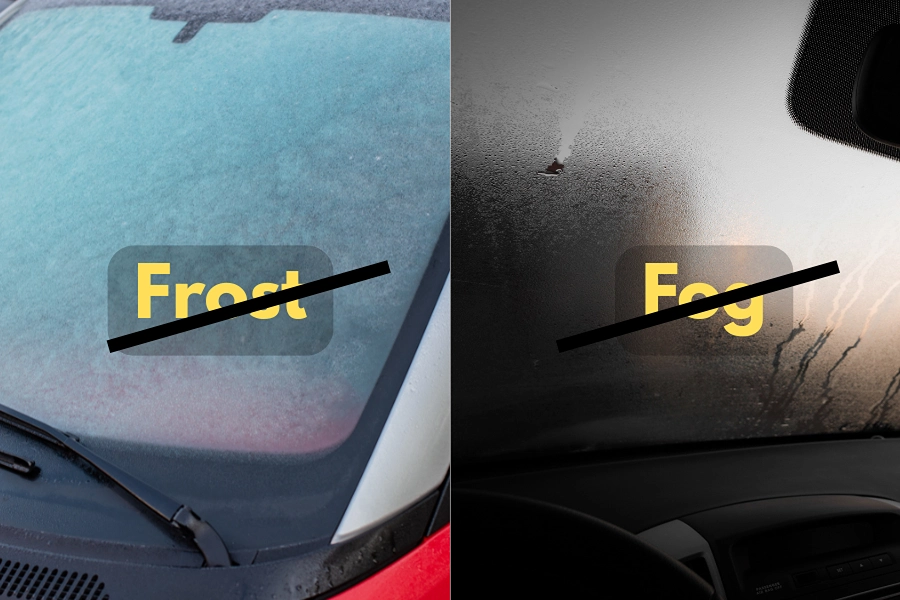 How to defog windshield and defrost windshield