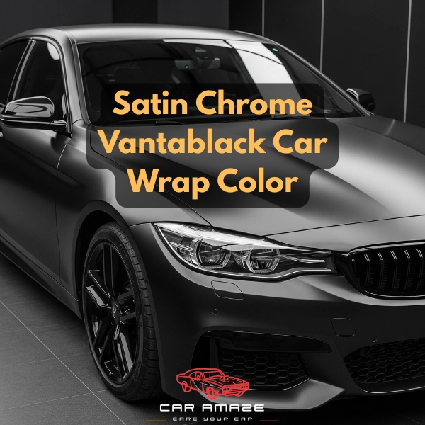 Satin chrome vantablack