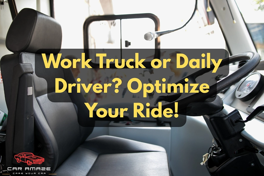 Work Truck or Daily Driver - Comfortable choice