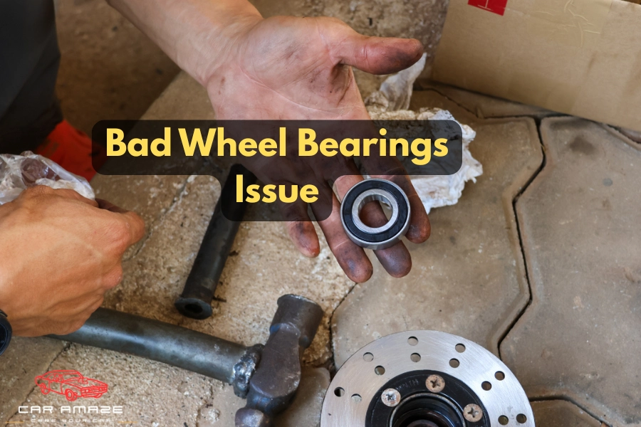 Bad wheel bearings issue in car result in shake