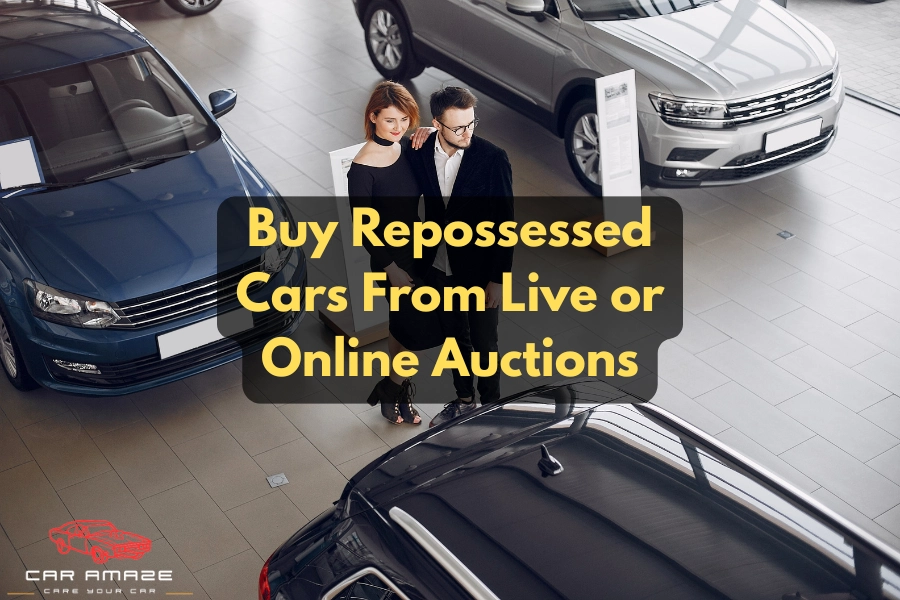 Buy repossessed cars from live or online auctions