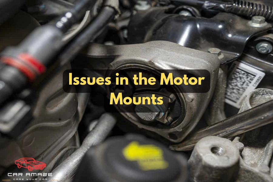 Issues in the Motor Mounts can cause shaking