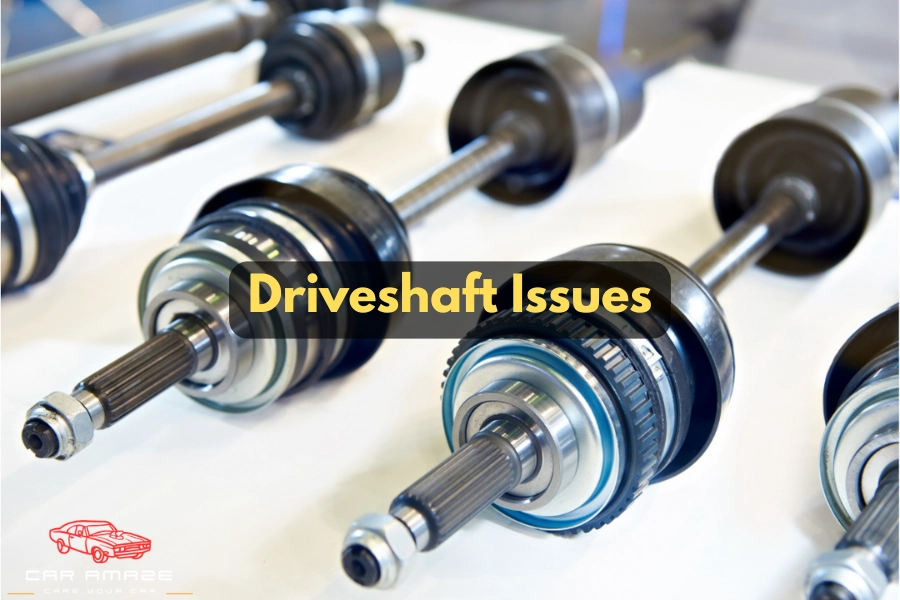 Shaking issue while driving due to driveshaft issues
