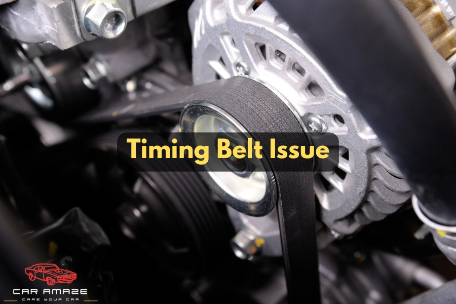Timing belt issue mostly occur in cars