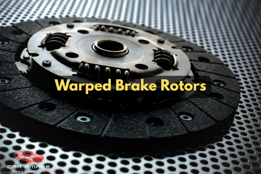 Warped brake rotors can cause car shaking