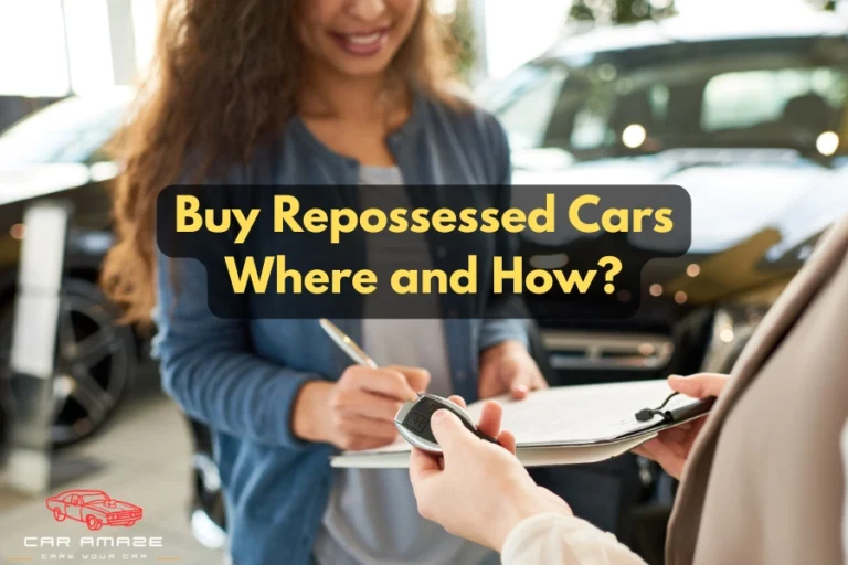 Where and how to buy repossessed cars