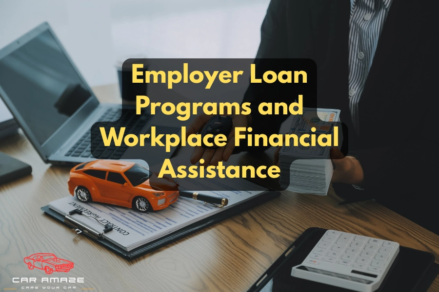 Employer loan programs and workplace financial assistance for car repossession