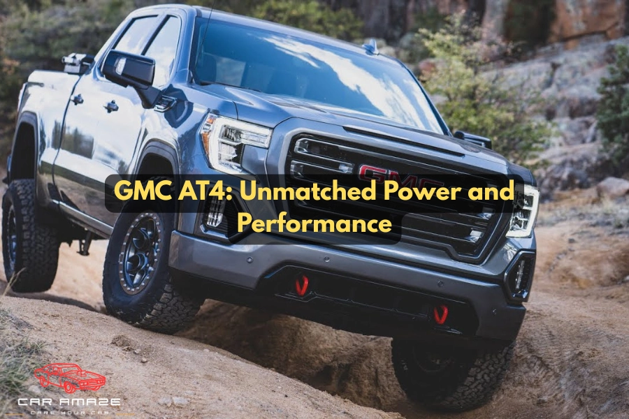 What does GMC car stand for - GMC AT4, a powerful off-road vehicle