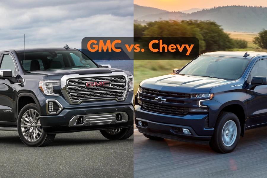 What does GMC stand for in cars and its comparisons with Chevy