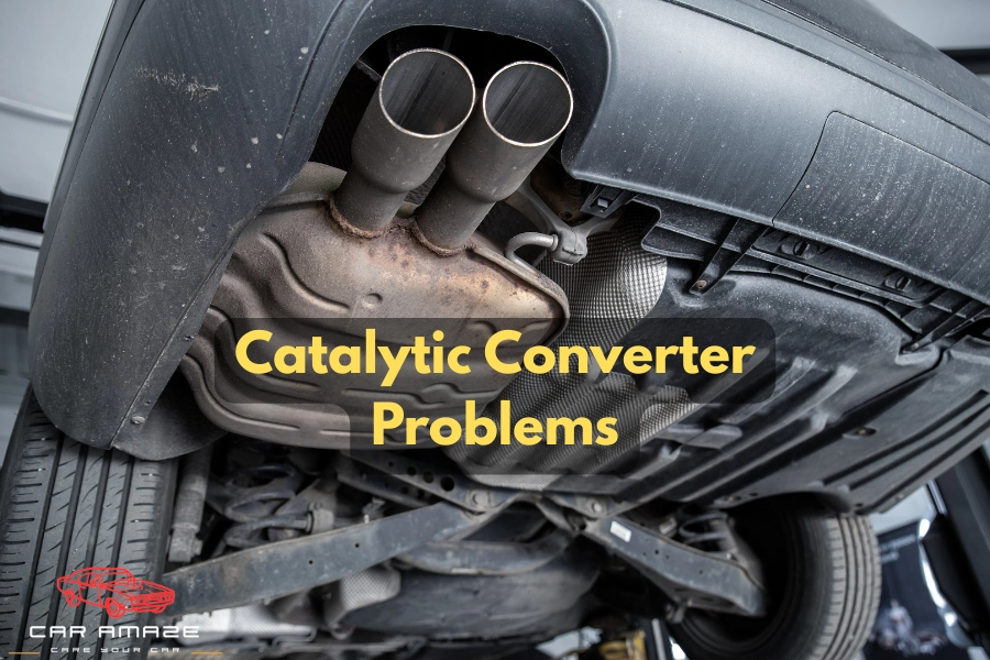 Catalytic converter problems can cause lawn mover like noise