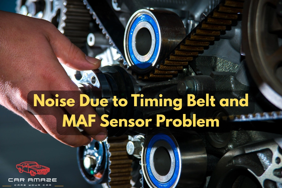 Timing belt and MAF sensor concerns can cause lawnmower sound