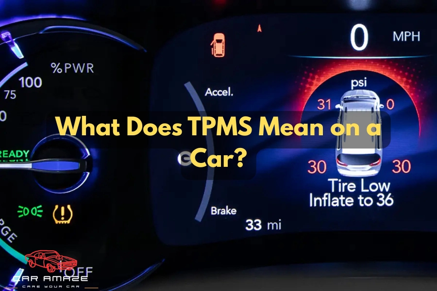 What does TPMS mean on a car - simple explanation of TPMS