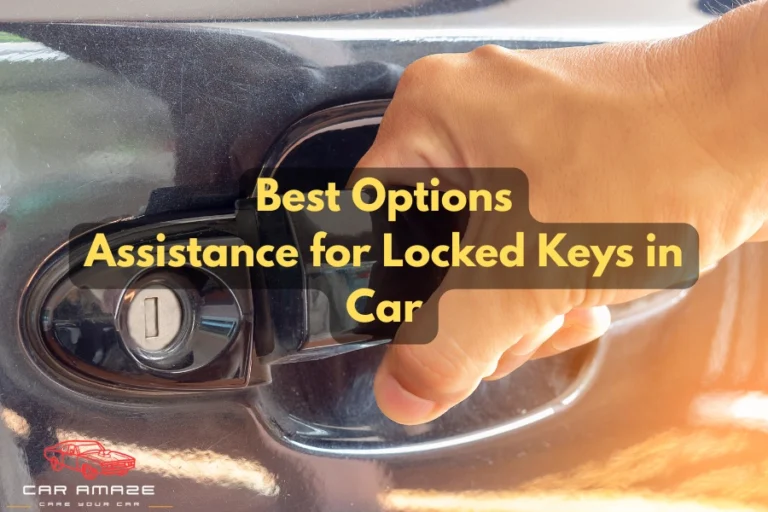 Best assistance options for locked keys in car