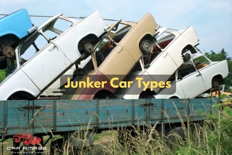 Junker car types and common damage categories