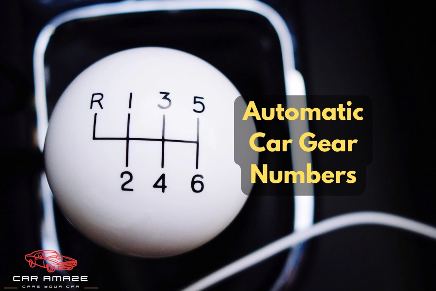 Meaning of automatic car gear numbers