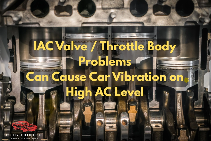 Engine idle problems can cause vibrations