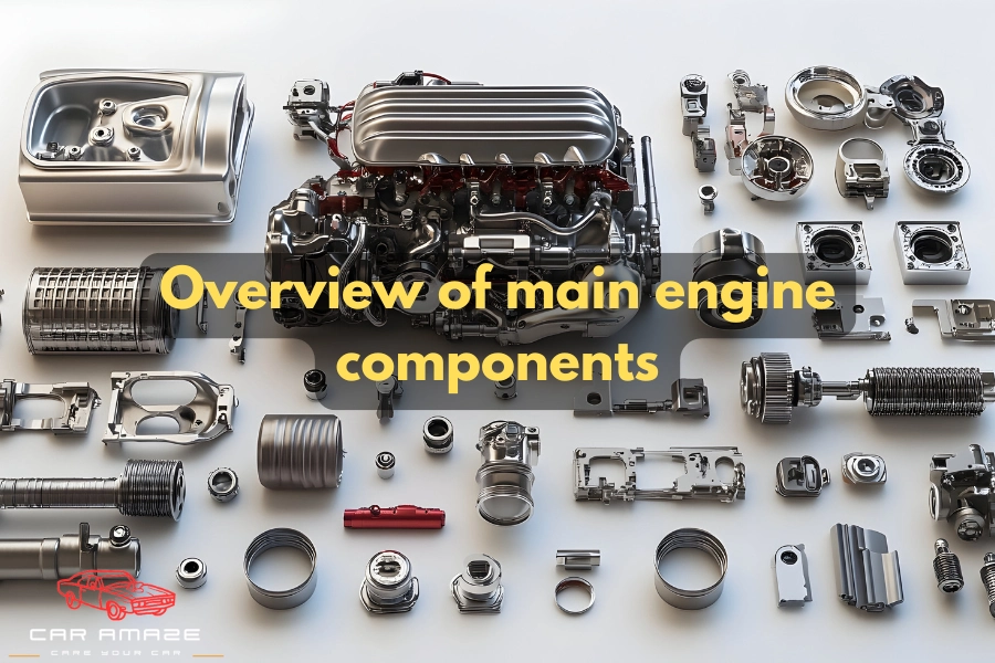 Overview of main engine components