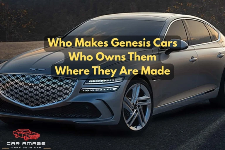 Who makes Genesis cars, who owns them, and where they are made