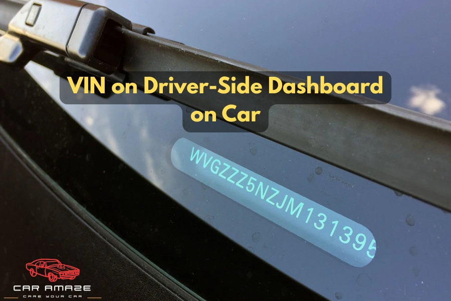 Find VIN on driver-side dashboard most common location