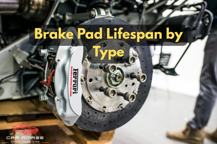 How long do brake pads last on a car based on type — organic, semi-metallic, and ceramic comparison