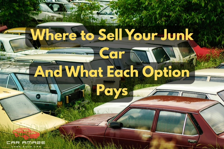 Where to sell your junk car and what each option pays — junkyard vs cash for cars vs private sale