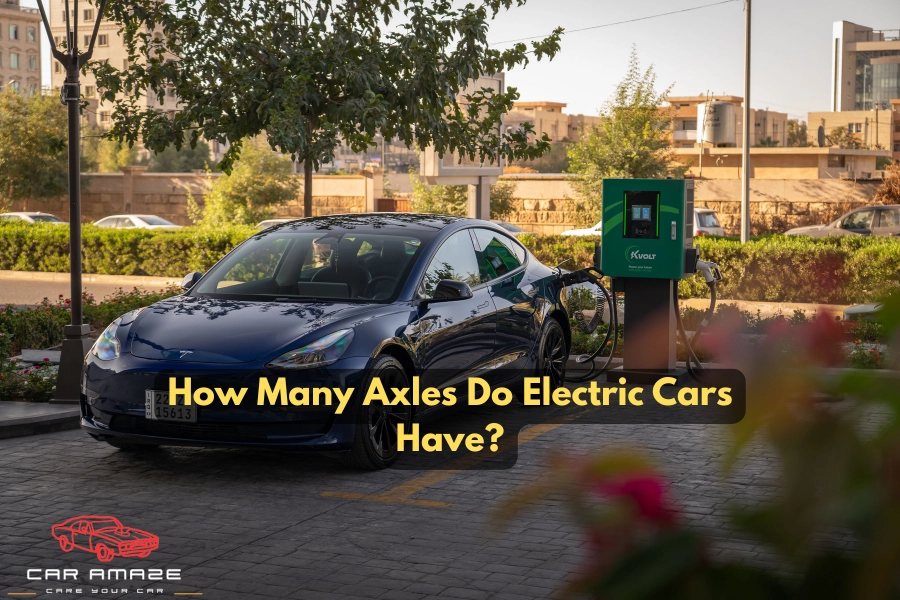 How Many Axles Do Electric Cars Have? A single-motor EV has 2 CV axles at the rear — a dual-motor AWD electric car has 4 CV axles, one per wheel