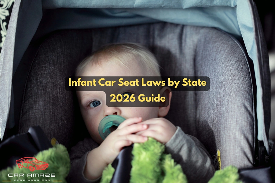 Infant car seat laws by state in 2026 covering California, Texas, New York, Ohio, Virginia, and more.