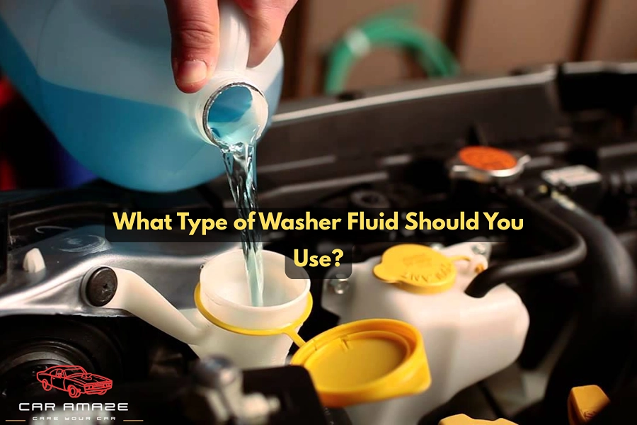 What type of washer fluid should you use? Compare all-season, winter, bug remover, and water-repellent formulas.