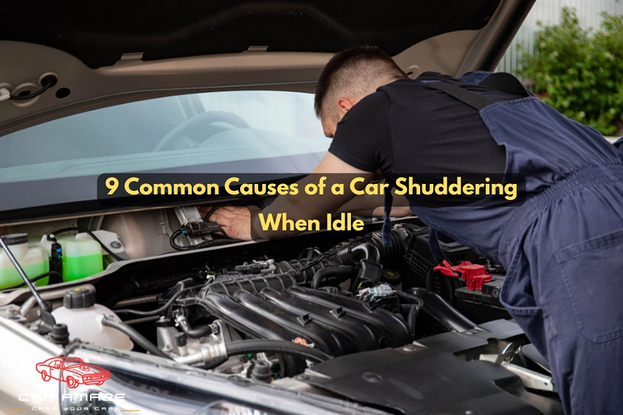Common causes of a car shuddering when idle include worn mounts, misfires, vacuum leaks, and fuel system issues