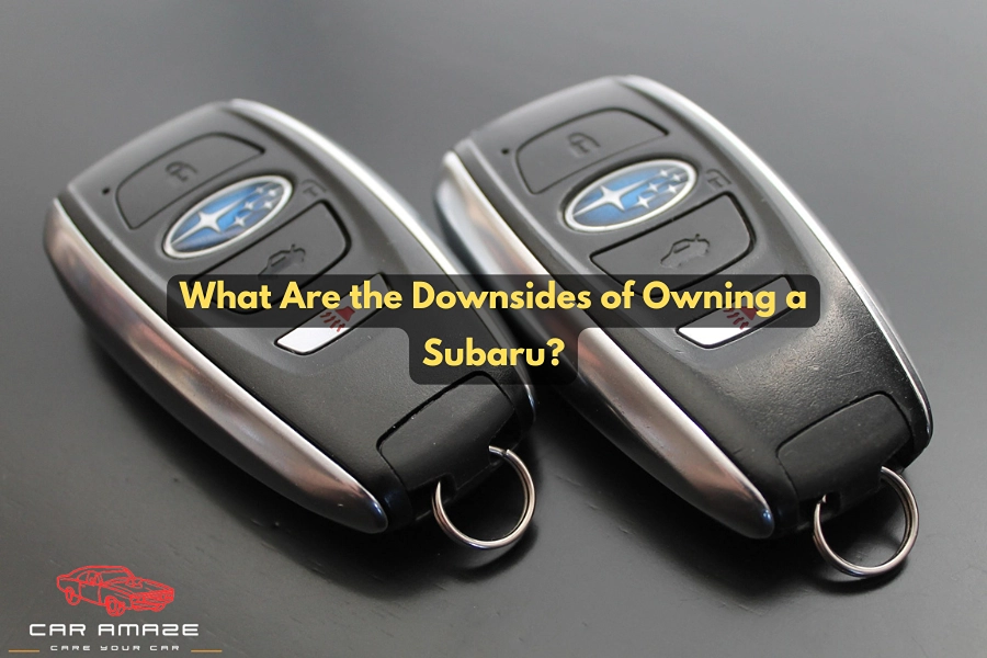 Downsides of owning a Subaru including maintenance costs, CVT concerns, fuel economy, and older engine problems.