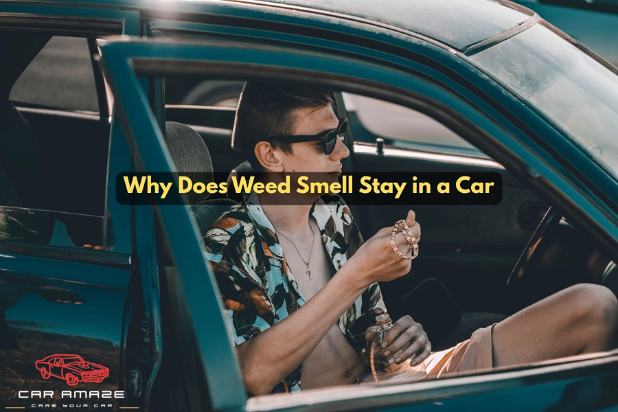 Why weed smell stays in a car and how smoke odor gets trapped in the interior